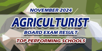 Agriculturist Board Exam Result November 2024 TOP PERFORMING SCHOOLS