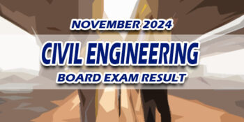 Civil Engineering Board Exam Result November 2024