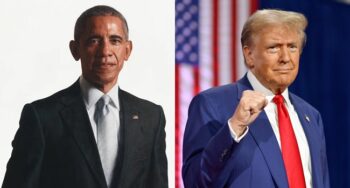 Obama and Trump