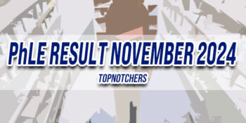 PhLE Result November 2024 TOPNOTCHERS