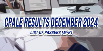 CPALE Results December 2024 LIST OF PASSERS (M-R)
