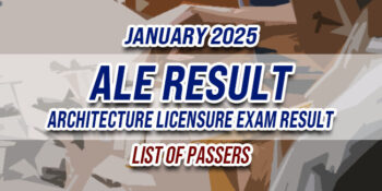 ALE Result January 2025 LIST OF PASSERS