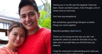 Barbie Forteza, Jak Roberto Breakup