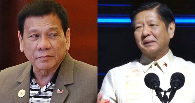 Bongbong Marcos, Rodrigo Roa Duterte