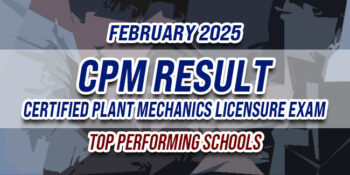 CPM Licensure Exam Result February 2025 TOP PERFORMING SCHOOLS