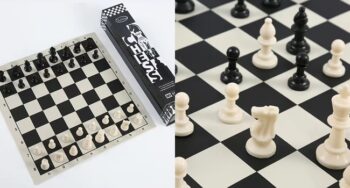 Portable Boxed Chess Set