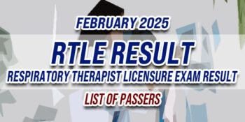 RTLE Result February 2025 LIST OF PASSERS