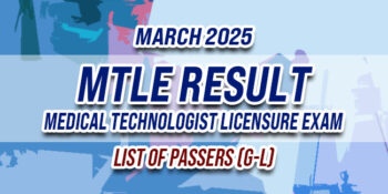 MTLE Result March 2025 LIST OF PASSERS (G-L)