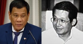 Rodrigo Duterte, Ninoy Aquino Jr