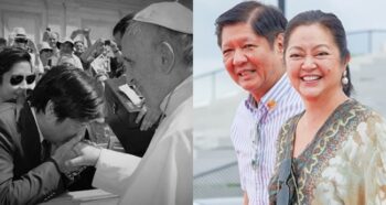 Bongbong Marcos, Liza Marcos, Pope Francis