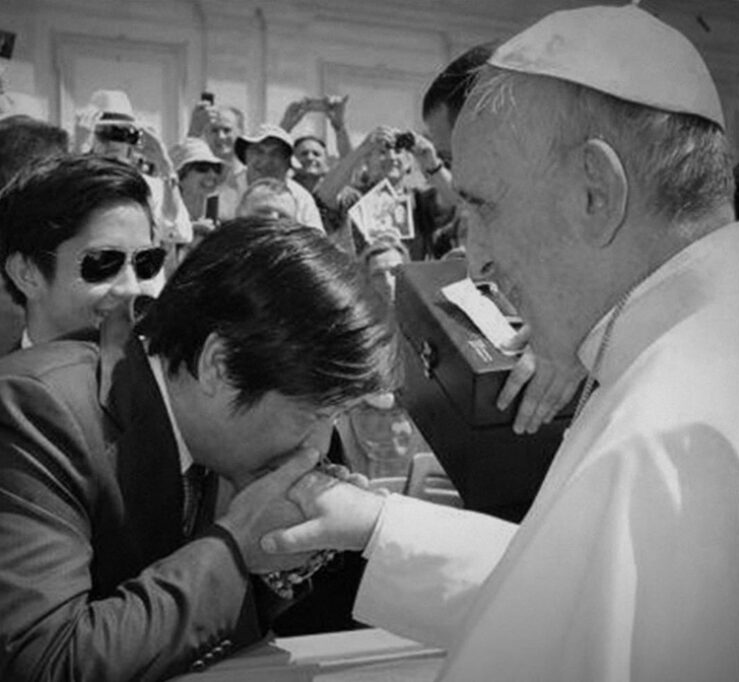 Bongbong Marcos, Pope Francis