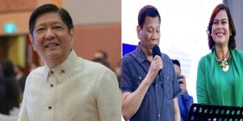 Bongbong Marcos, Sara Duterte, Rodrigo Duterte
