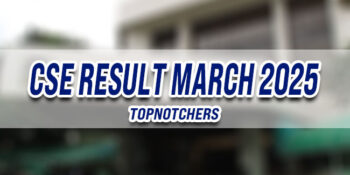 CSE Result March 2025 TOPNOTCHERS