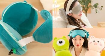 Neck Pillow Eye Mask Bag