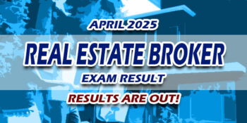 Real Estate Broker Exam Result April 2025 JUST RELEASED