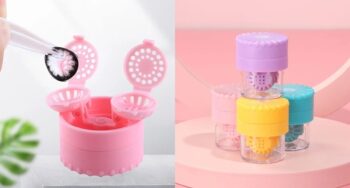 Rotatable Eyewear Lens Container