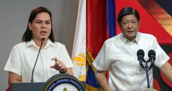 Sara Duterte, Bongbong Marcos
