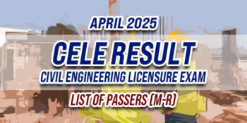 CELE Result April 2025 LIST OF PASSERS (M-R)