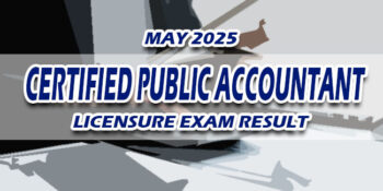 Certified Public Accountant Licensure Exam Result May 2025