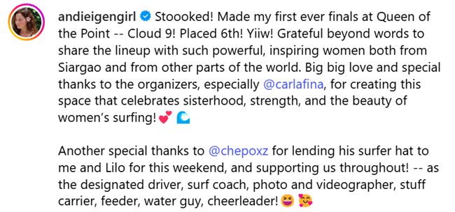IG caption