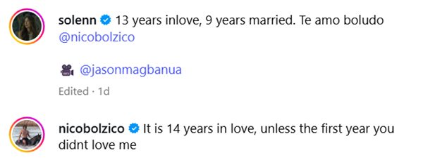 IG comment