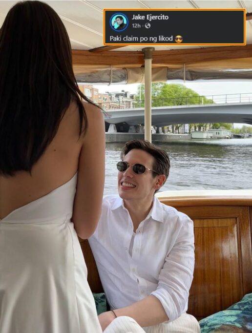 Jake Ejercito, Mystery woman