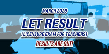 LET Result March 2025 JUST RELEASED