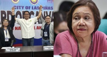 Las Piñas Congressman-Elect Mark Santos, Cynthia Villar