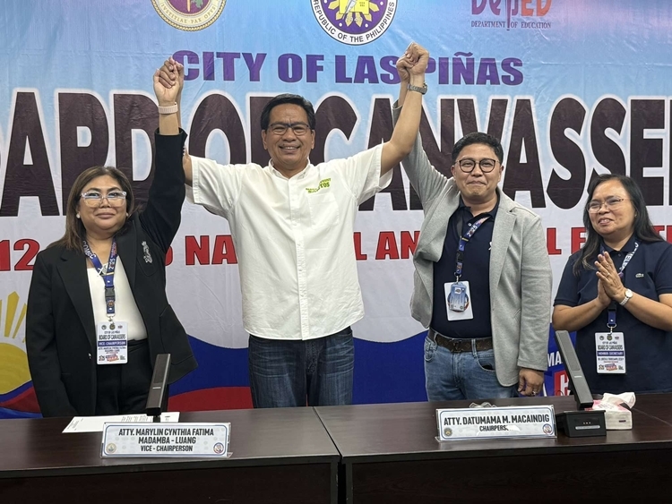 Las Piñas Congressman-Elect Mark Santos