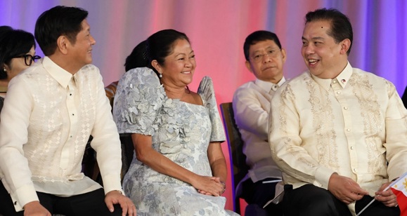 Martin Romualdez, Liza Araneta Marcos, Bongbong Marcos