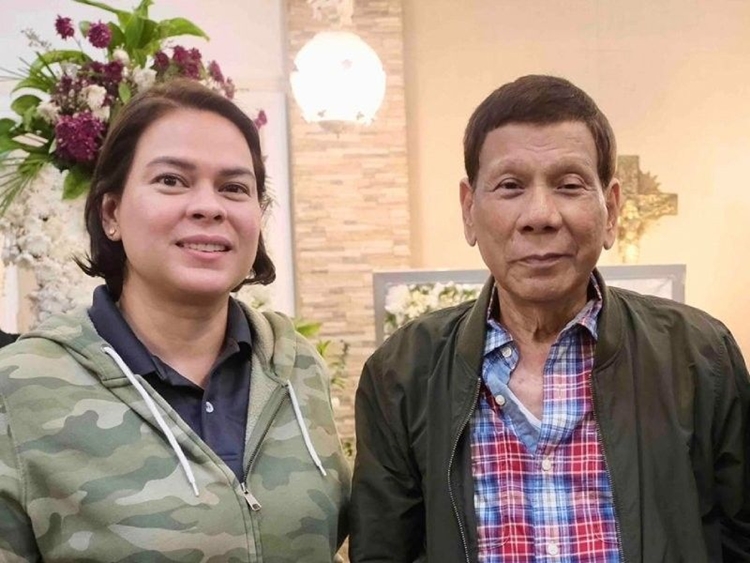 Sara Duterte, Rodrigo Duterte