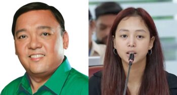 Harry Roque and Cassandra Ong