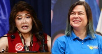 Imee Marcos, Sara Duterte