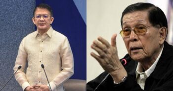 Juan Ponce Enrile, Chiz Escudero