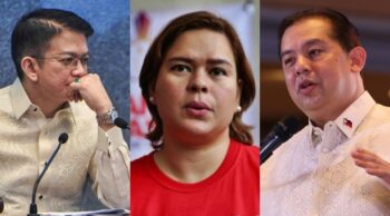 Martin Romualdez, Chiz Escudero, Sara Duterte