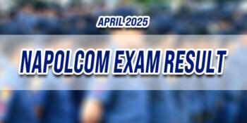 NAPOLCOM Exam Result April 2025