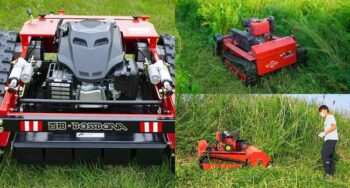 Remote-Controlled Lawn Mower