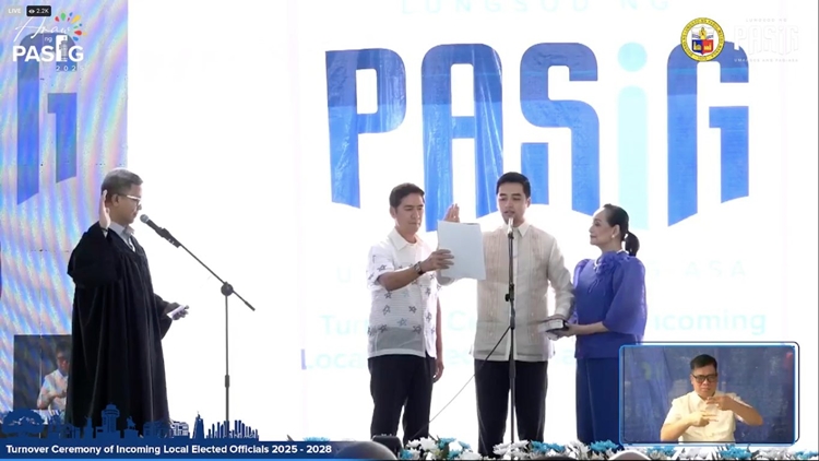 Vico Sotto Oath Taking