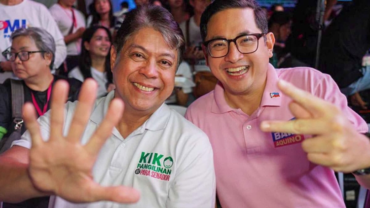 Bam Aquino, Kiko Pangilinan