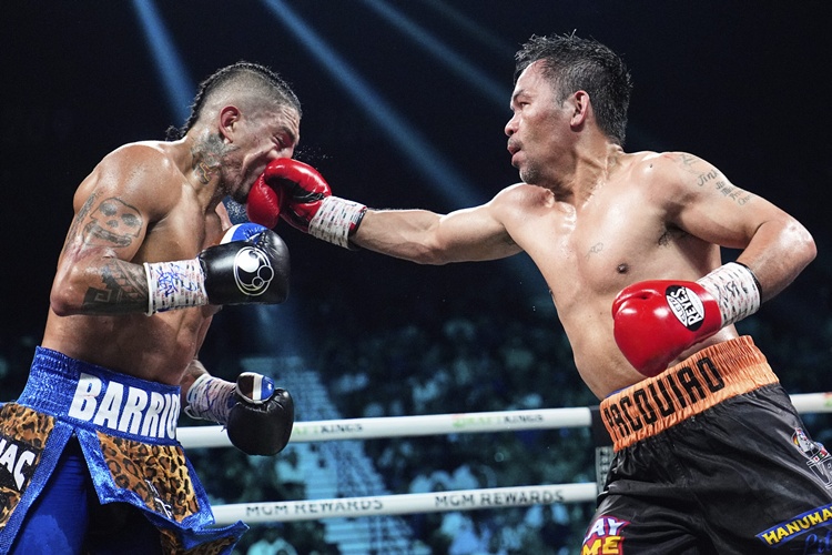Pacquiao Barrios Boxing