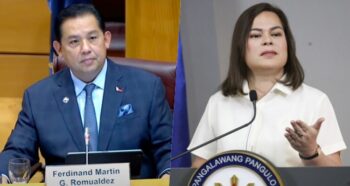 Martin Romualdez, Sara Duterte