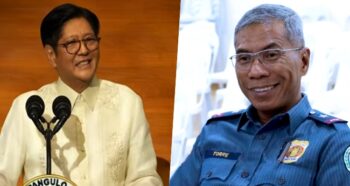 PNP Chief Nicolas Torre III, Bongbong Marcos