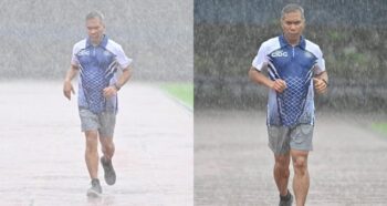 PNP Chief Nicolas Torre III Jogging