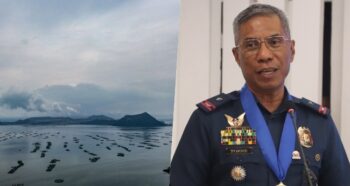 PNP Chief Nicolas Torre, Taal Lake