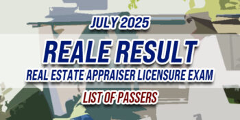 REALE Result July 2025 LIST OF PASSERS