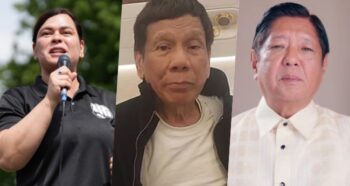 Sara Duterte, Rodrigo Duterte, Bongbong Marcos