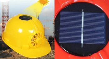 Solar Powered Safety Helmet