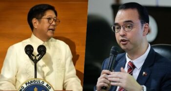Alan Peter Cayetano, Bongbong Marcos