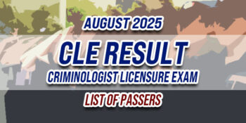CLE Result August 2025 LIST OF PASSERS