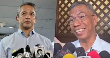 DILG Secretary Jonvic Remulla, PNP Chief Nicolas Torre III